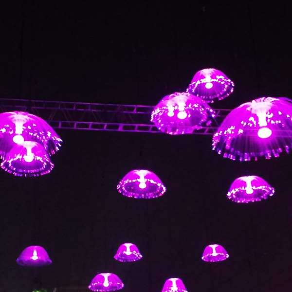LED水母光纤灯