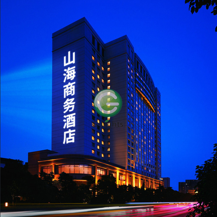 上海LED大画幅投影灯